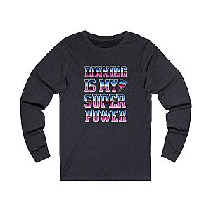 Dinking Is My Super Power Unisex Long Sleeve Tee