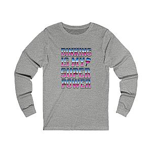 Dinking Is My Super Power Unisex Long Sleeve Tee