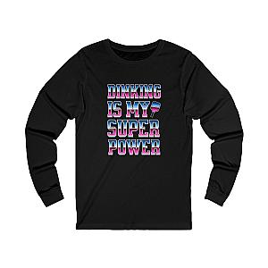 Dinking Is My Super Power Unisex Long Sleeve Tee