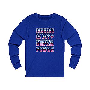 Dinking Is My Super Power Unisex Long Sleeve Tee