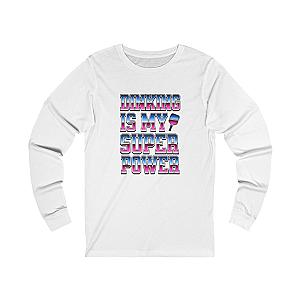 Dinking Is My Super Power Unisex Long Sleeve Tee