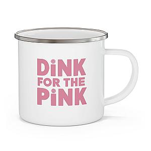 Dink For The Pink Enamel Mug