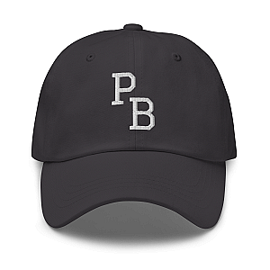 PB Letters Embroidered Pickleball Cap with Paddles on Back