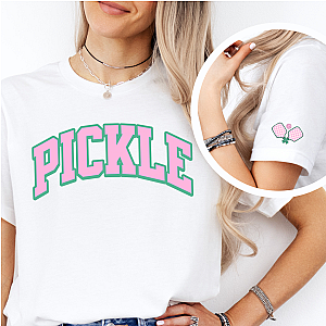 PICKLE Unisex T-shirt with Sleeve Graphic