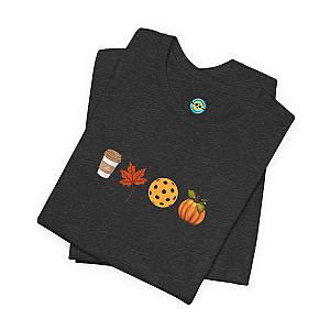 Fall Pickleball Symbols Unisex T-shirt