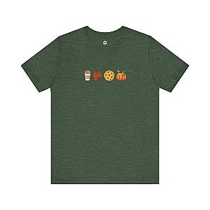 Fall Pickleball Symbols Unisex T-shirt
