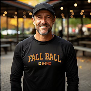 Fall Ball Pickleball Unisex Long Sleeve T-shirt