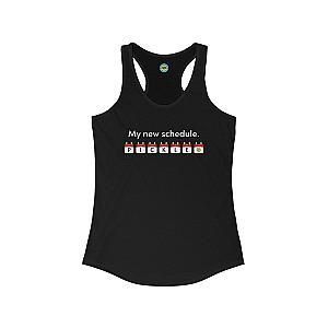 My New Schedule Women's Racerback Tank