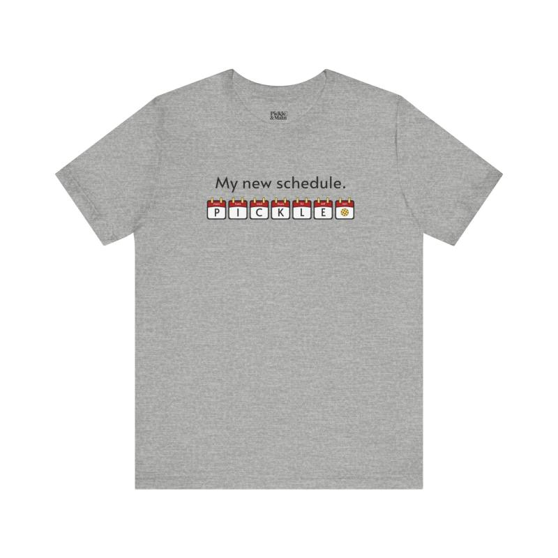 My New Schedule Pickleball Unisex T-shirt