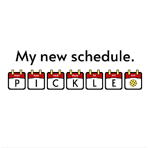 My New Schedule Pickleball Unisex T-shirt
