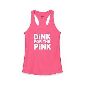 Dink For The Pink Women's Racerback Tank
