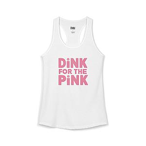 Dink For The Pink Women's Racerback Tank