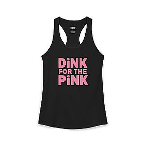Dink For The Pink Women's Racerback Tank