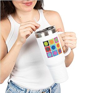 Pickleball Squares Insulated Tumbler, 40oz