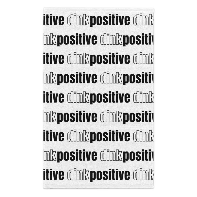 Dink Positive Sport Towel - White
