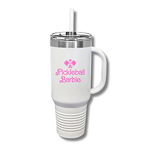 Pickleball Barbie Insulated Tumbler, 40oz