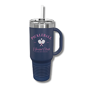 Pickleball Social Club Insulated Tumbler, 40oz