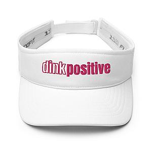 Dink Positive Pickleball Visor (white)
