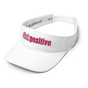 Dink Positive Pickleball Visor (white)