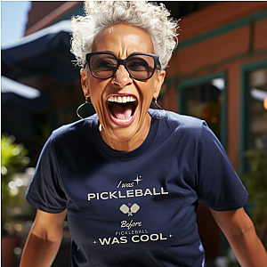 I Was Pickleball Before Pickleball Was Cool v3 Unisex T-shirt