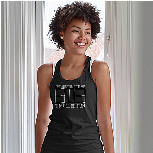 Underestimate Me Women's Racerback Tank
