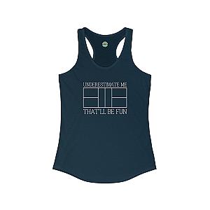 Underestimate Me Women's Racerback Tank