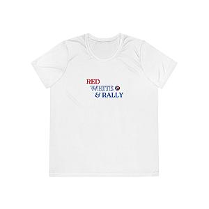 Red White & Rally Women's Performance Tee