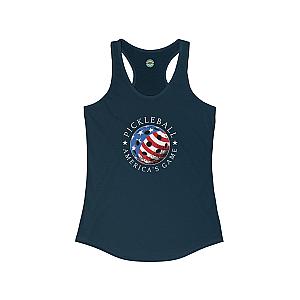 Pickleball America's Game Women's Racerback Tank