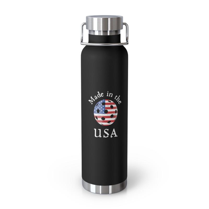 Made in the USA Pickleball Vacuum Insulated Bottle
