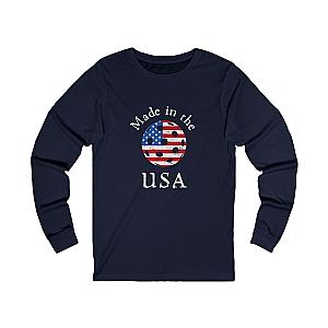 Made in the USA Pickleball Unisex Long Sleeve T-shirt