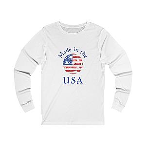 Made in the USA Pickleball Unisex Long Sleeve T-shirt