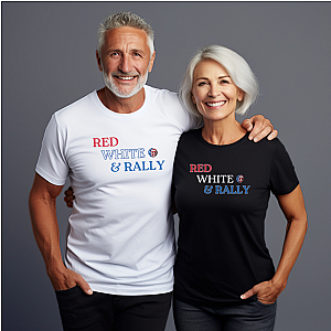 Red White & Rally Pickleball Unisex Tee