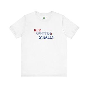 Red White & Rally Pickleball Unisex Tee