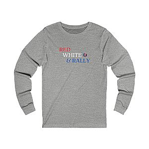 Red White & Rally Pickleball Unisex Long Sleeve T-shirt