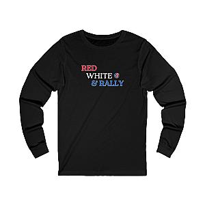 Red White & Rally Pickleball Unisex Long Sleeve T-shirt