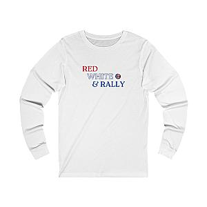 Red White & Rally Pickleball Unisex Long Sleeve T-shirt
