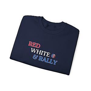 Red White & Rally Pickleball Unisex Sweatshirt