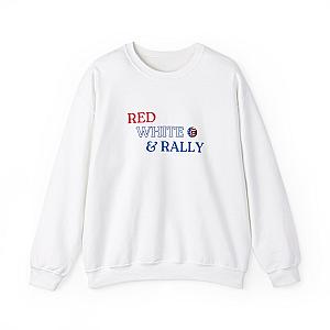 Red White & Rally Pickleball Unisex Sweatshirt