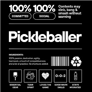 100% Pickleballer Unisex T-shirt