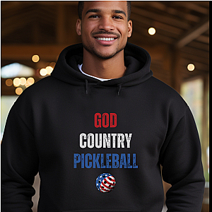 God Country Pickleball Unisex Hoodie