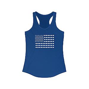 Pickleball Flag v2 Women's Racerback Tank