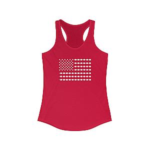 Pickleball Flag v2 Women's Racerback Tank