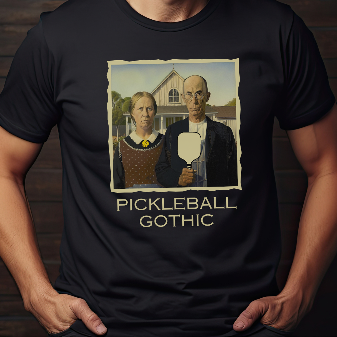 Pickleball Gothic Unisex T-shirt