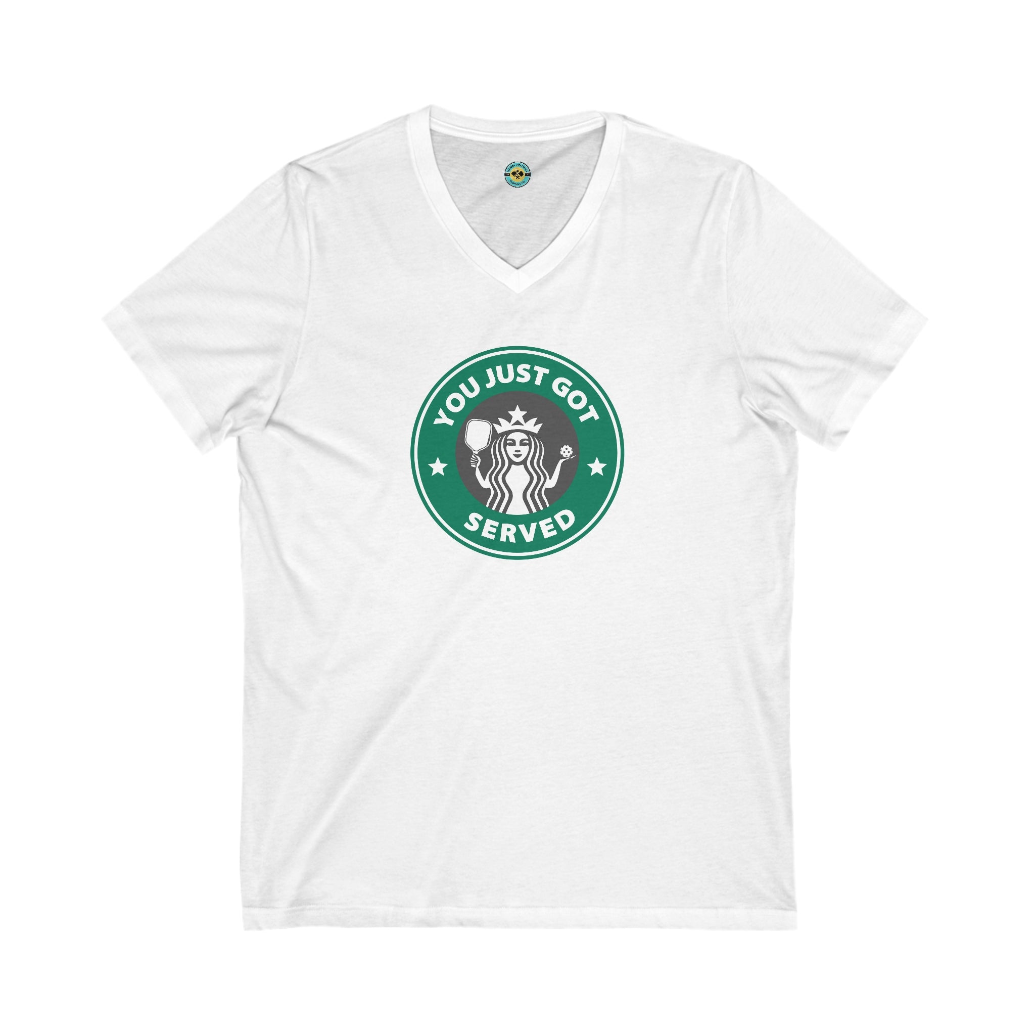You Just Got Served Unisex V-neck Tee