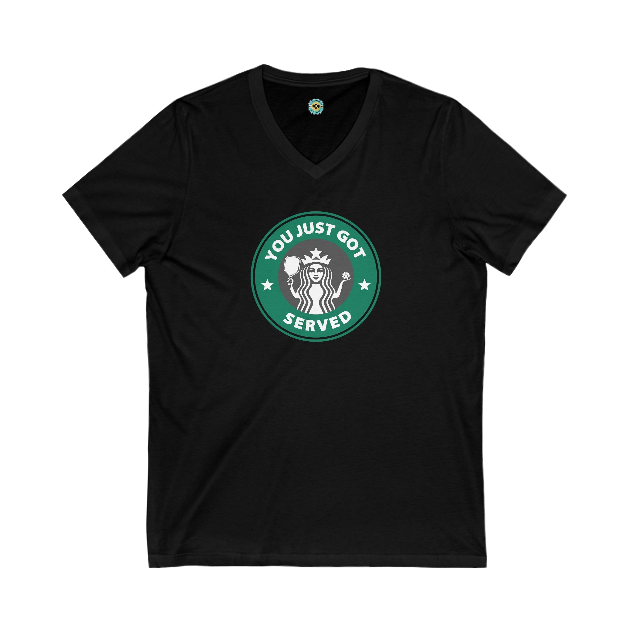 You Just Got Served Unisex V-neck Tee
