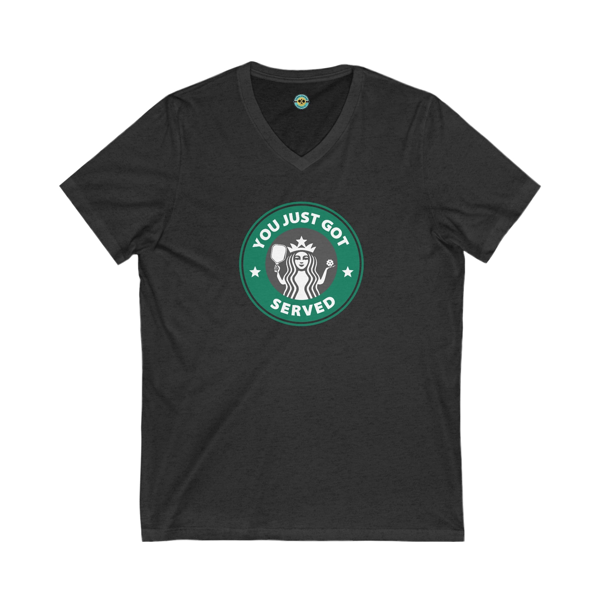 You Just Got Served Unisex V-neck Tee