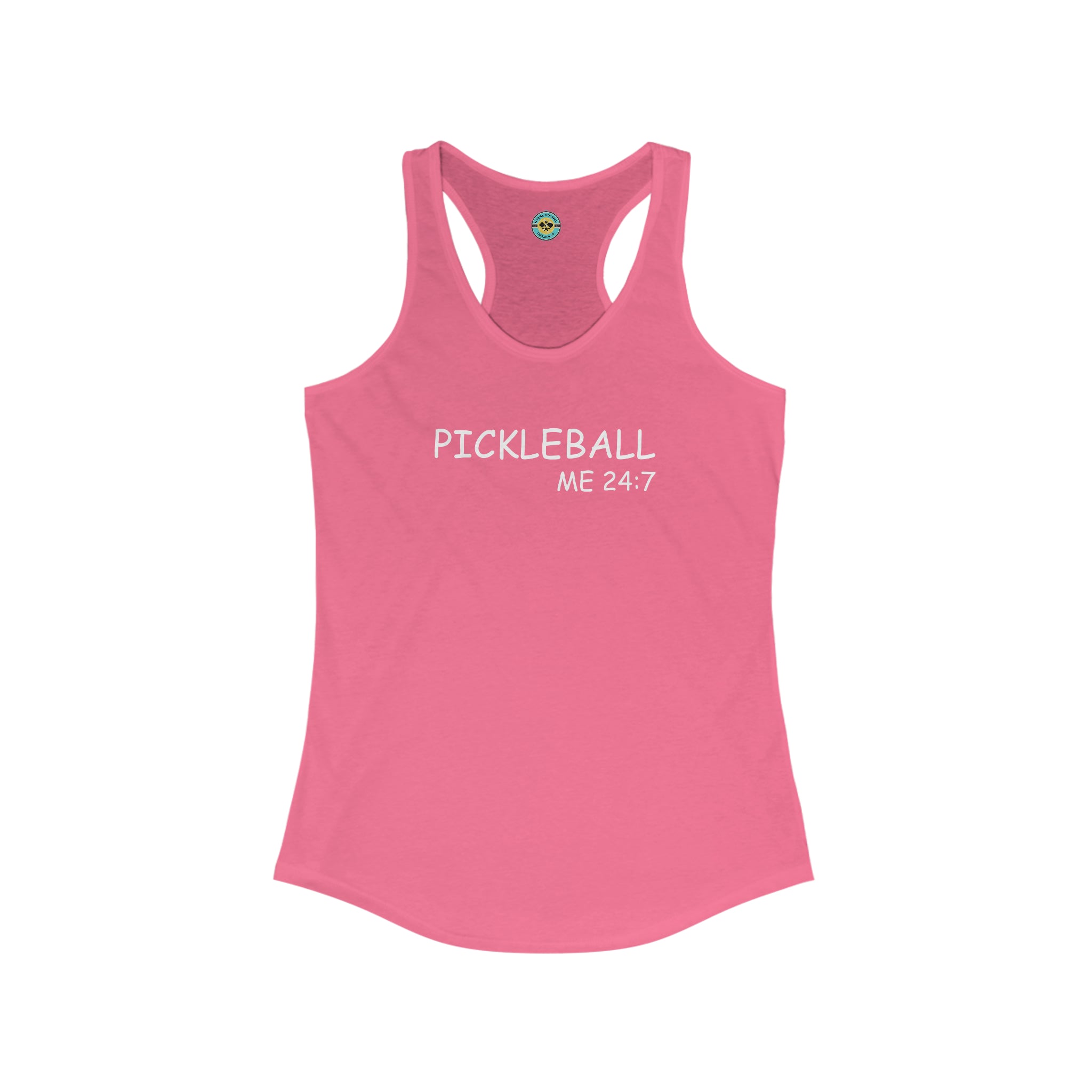 Pickleball Me 24:7 Women's Racerback Tank