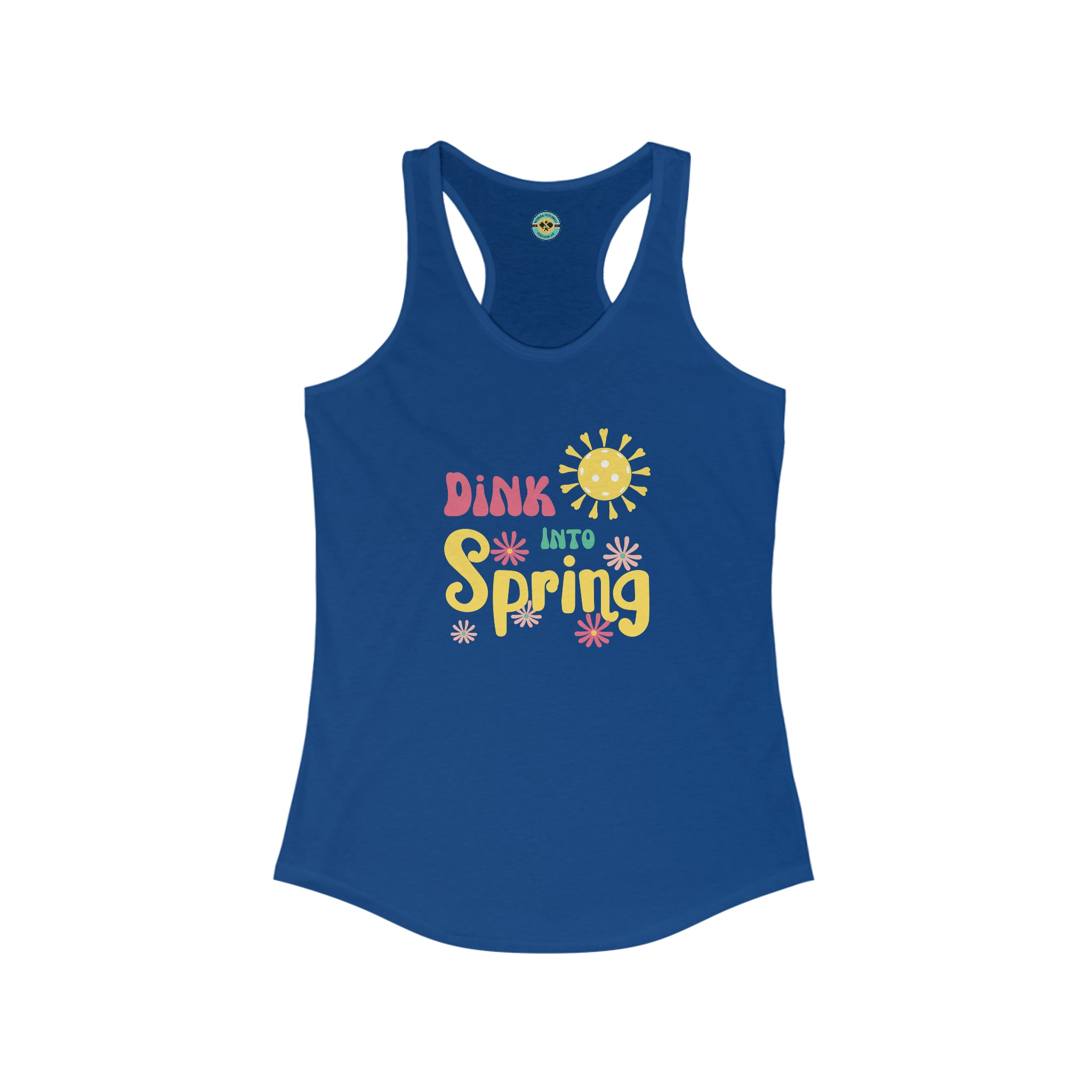 Dink Into Spring Women's Racerback Tank