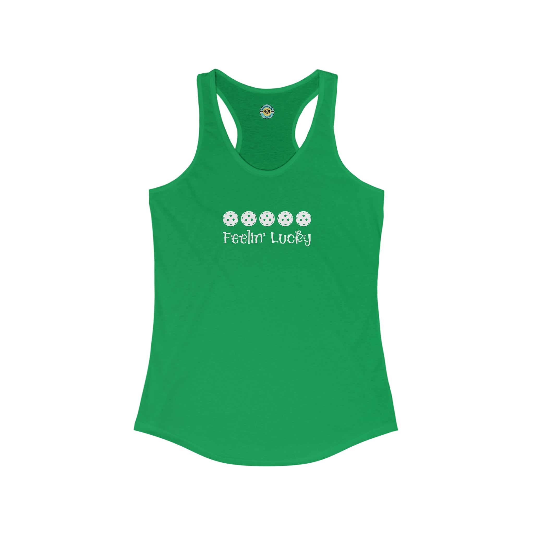 Feelin' Lucky Women's Racerback Tank