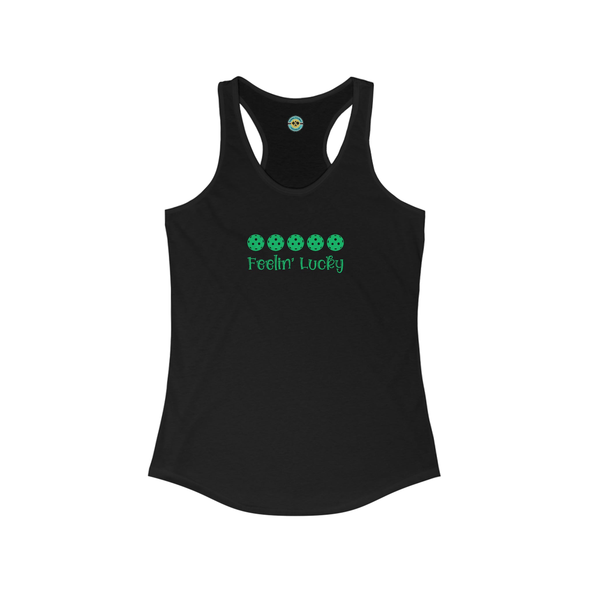Feelin' Lucky Women's Racerback Tank